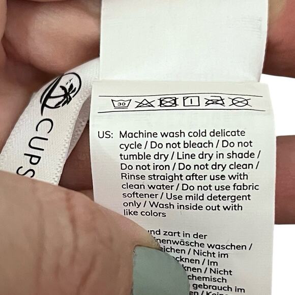 Cupshe One Piece Floral Swimsuit XL Ruched Tied Front Cutout Cheeky White Multi - Picture 7 of 7